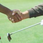 How to talk about business while golfing